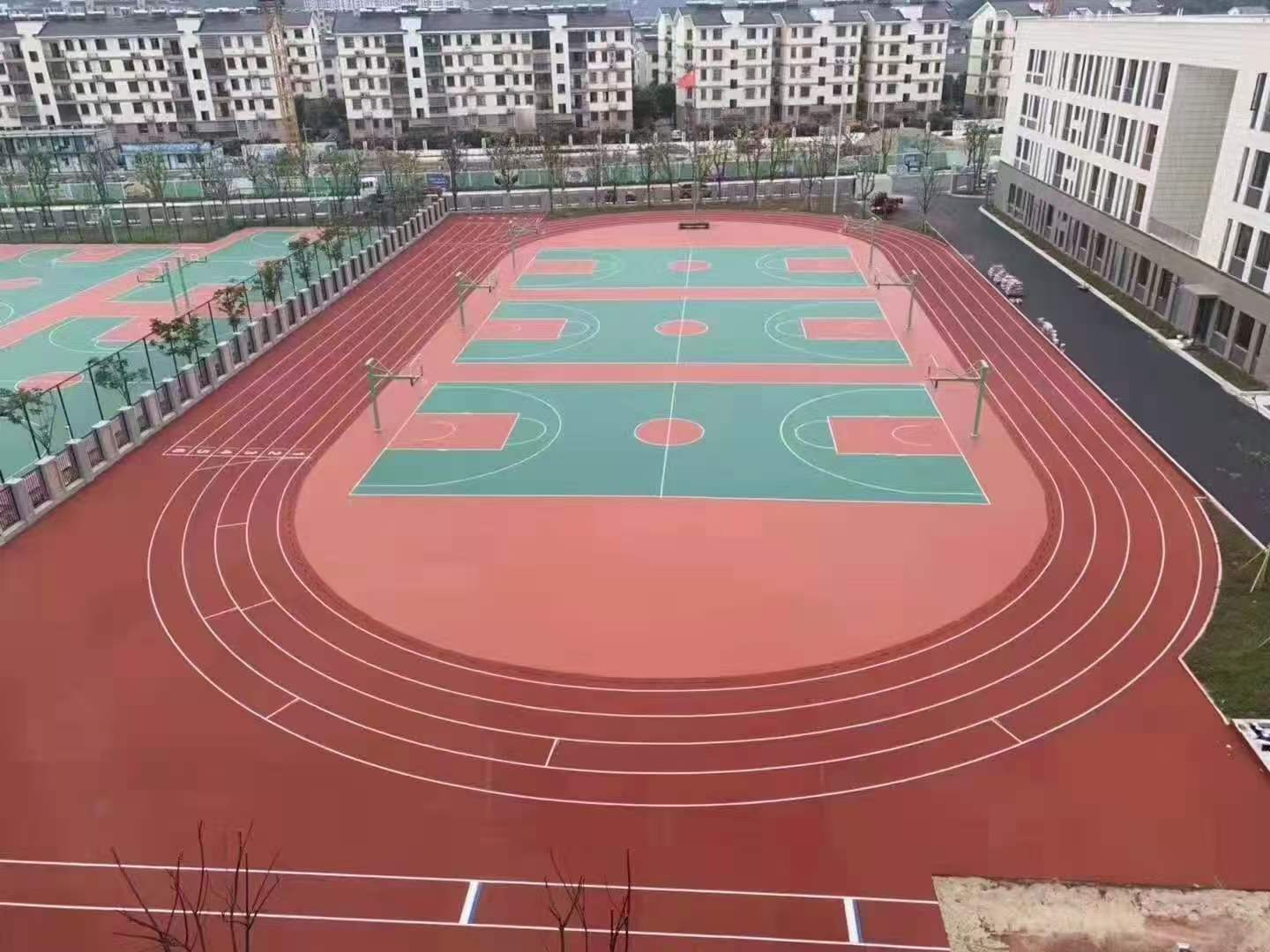 南平市混合型塑胶跑道预制型塑胶跑道 - 厂家
